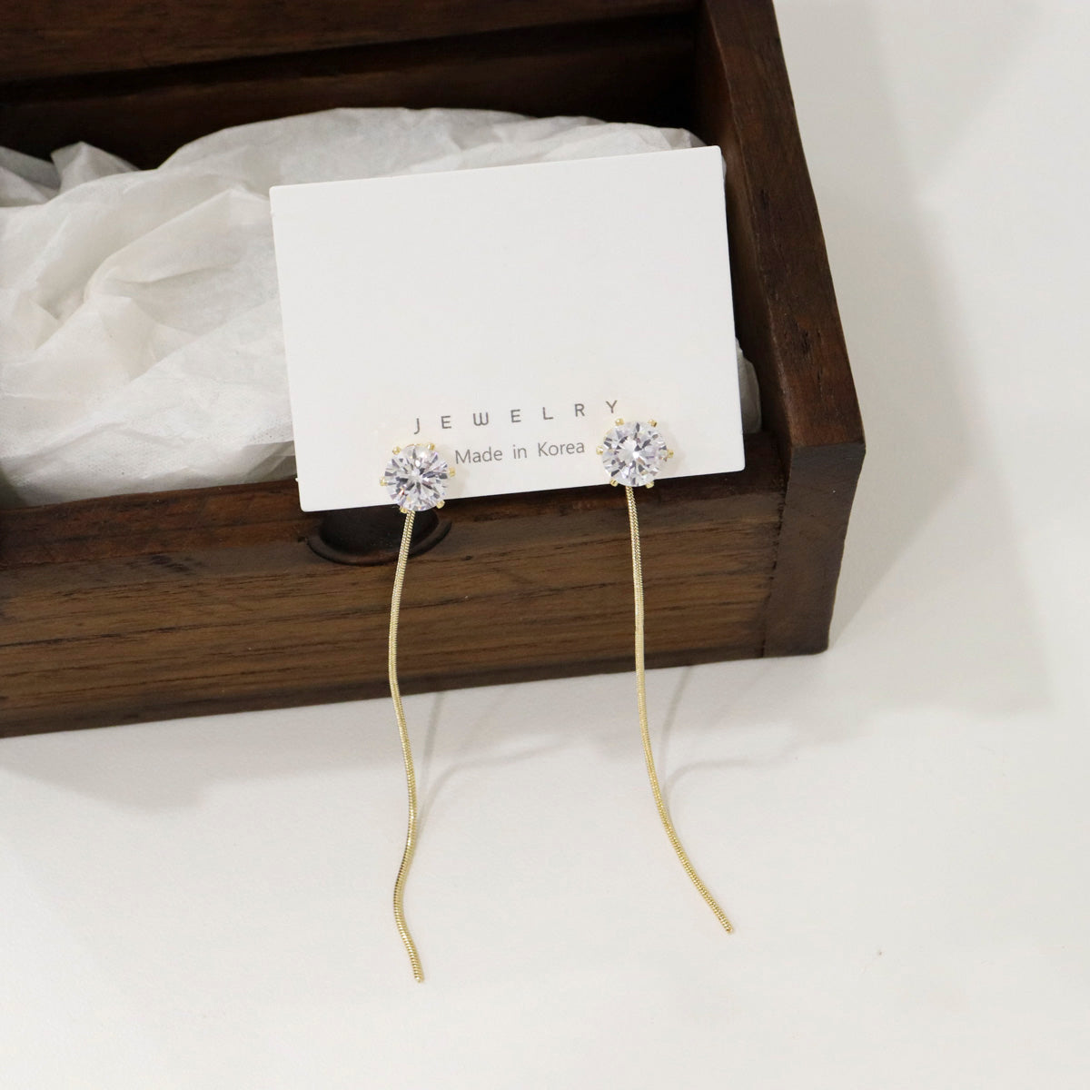 The Eternal Glow Threader Earring