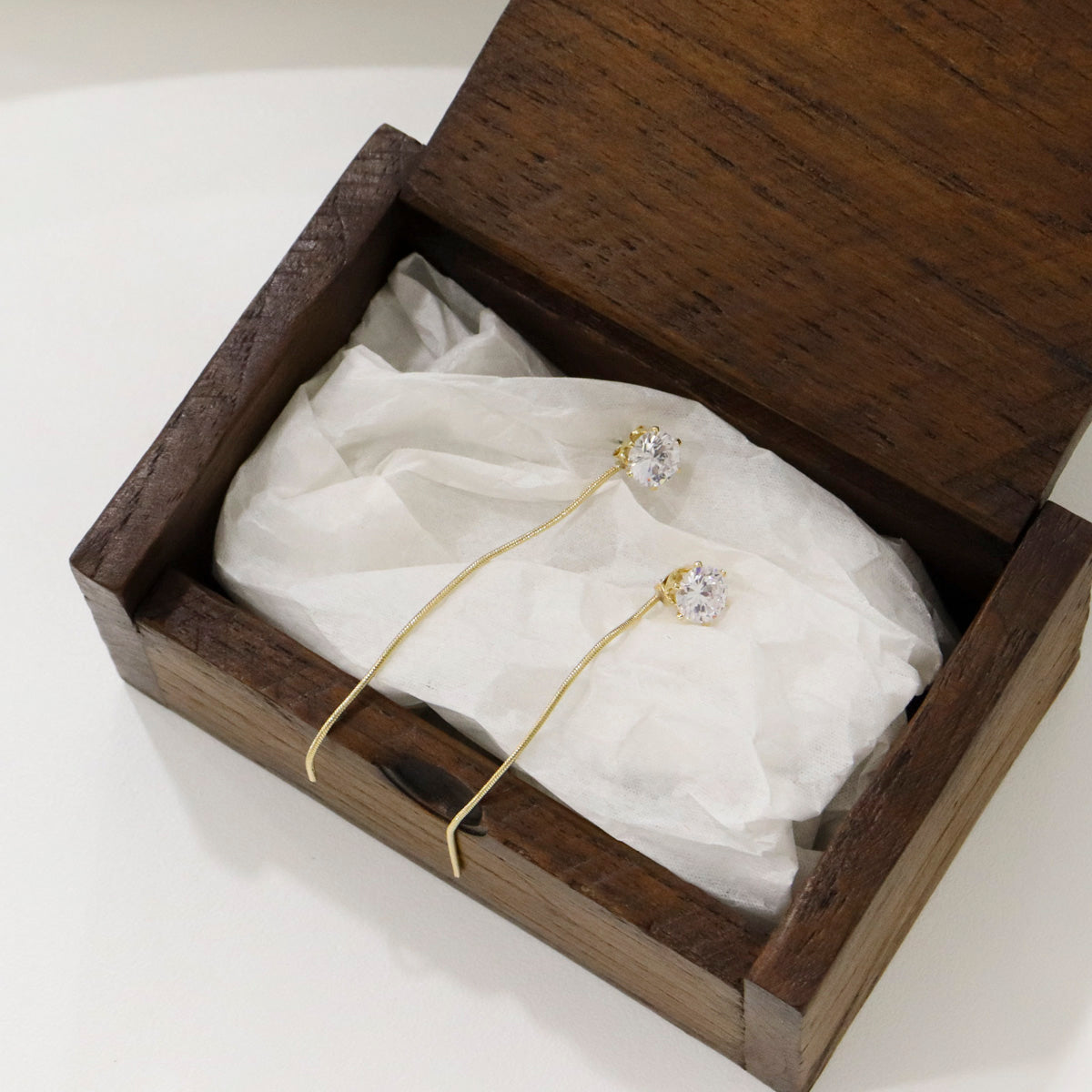 The Eternal Glow Threader Earring