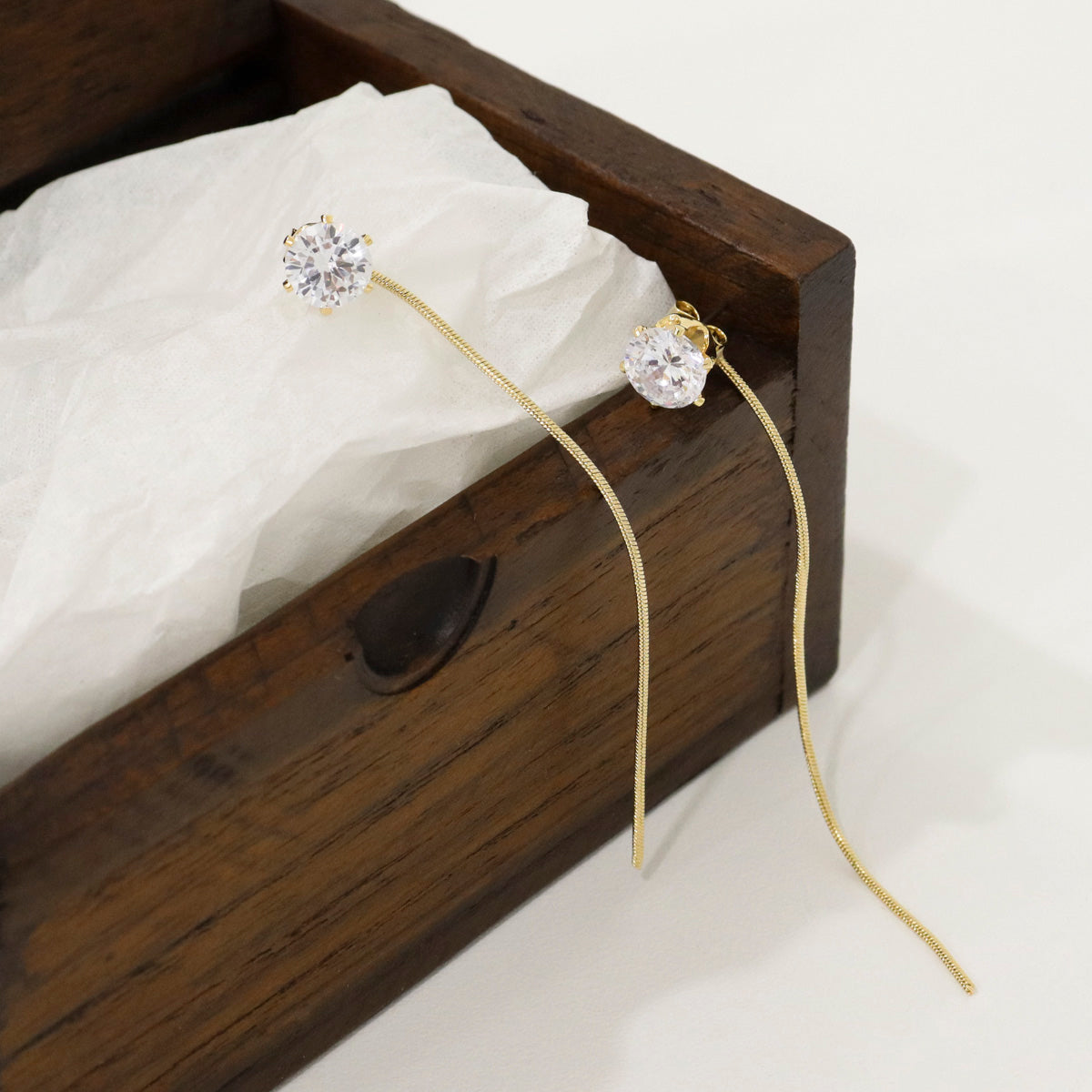 The Eternal Glow Threader Earring